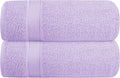 Elvana Home Cotton 2 Pack Oversized Bath Towel Set 28x55 inches, Large Bath by Unknown