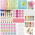 120PCS Spa Party Supplies for Girls, Include Facial Masks, Lip Mask, Under Eye by jutqut