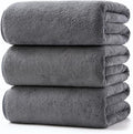 Lumimi Towels 3 Piece Very Soft Microfiber Bath Sheet Towel Set Super Absorbent by Lumimi