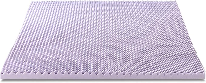 Best Price Mattress 2 Inch Egg Crate Memory Foam Mattress Topper - Image 8