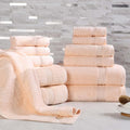 Superior Egyptian Cotton 12-Piece Towel Set, Guest Bath Decor Essentials by SUPERIOR