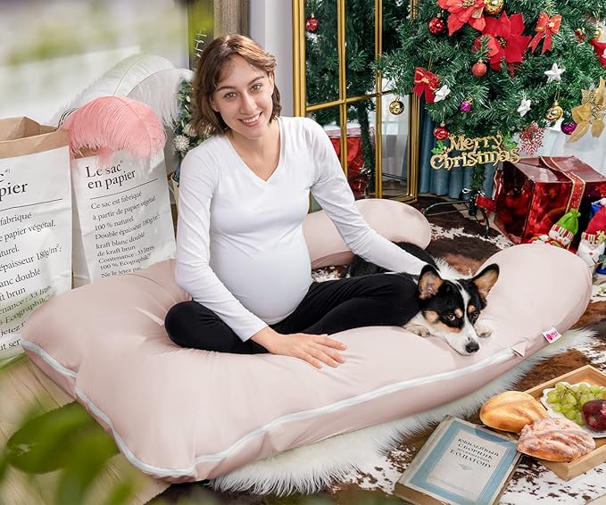 Meiz Pregnancy Pillows, Cooling Pregnancy Pillows - Image 7