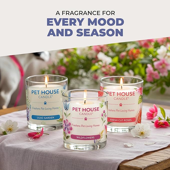 Pet House Candles Plant Based Cookie Scented Candle Clean Burning, Long Lasting - Image 5