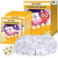XPCARE 60 Pack Steam Eye Masks for Dry Eyes, Self Heated Steam Warm Eye Mask by XPCARE
