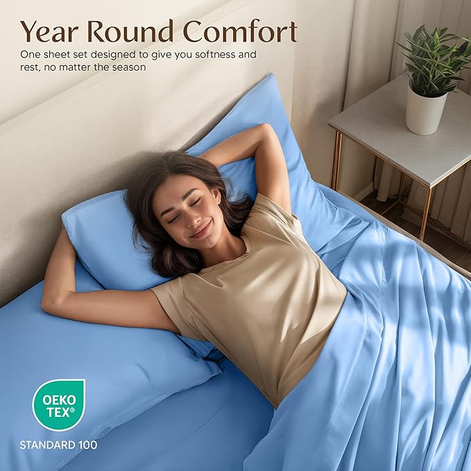 Utopia Bedding King Size Sheet Set – 4 Piece Bed Sheets, Soft and Breathable - Image 5