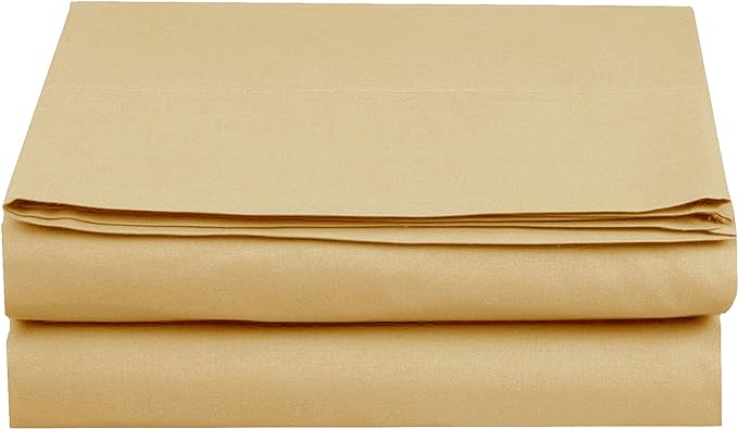 Elegant Comfort Premium Hotel Quality 1-Piece Flat Sheet, Luxury and Softest by ELEGANTCOMFORT