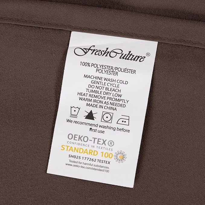 FreshCulture Full Flat Sheets Only 2 Pack - Image 7