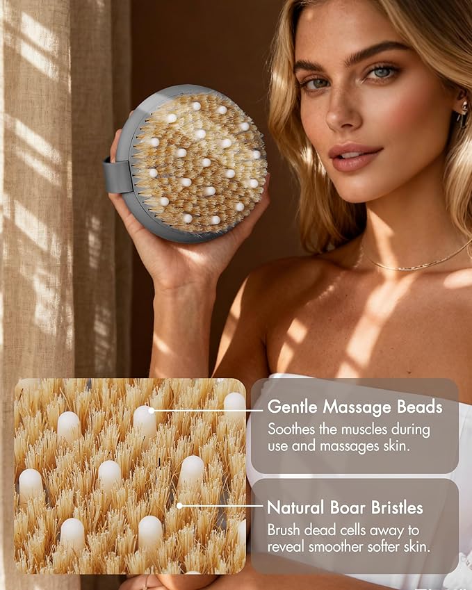 Dry Brushing Body Brush for Massage - Image 4