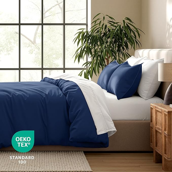 Bare Home Bedding Duvet Cover Oversized Queen Size - Image 5