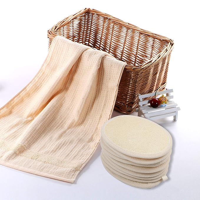 10-Pack Exfoliating Loofah Sponge Pads - Image 5