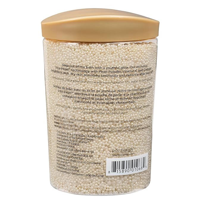 Calgon Ageless Bath Series Renewing Pearls, 16 oz. - Image 2