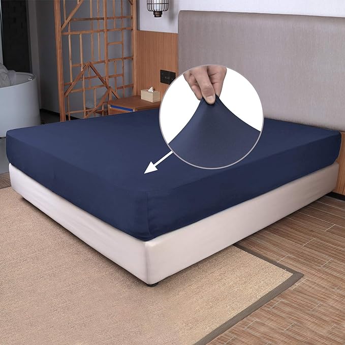 Twin Size Fitted Sheet Only by NYHOME