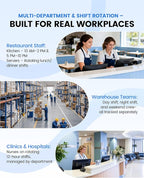 NGTeco Fingerprint & PIN Biometric Time Clock, Standalone Punch Machine for Employees Small Business, No WiFi/Software Required, No Monthly Fees