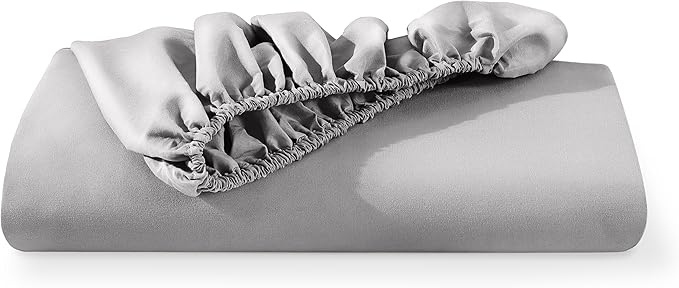 Bare Home Fitted Bottom Sheet Twin Size - Image 7