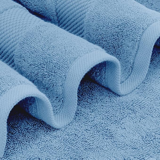 White Classic Luxury Soft Bath Sheet Towels - Image 3
