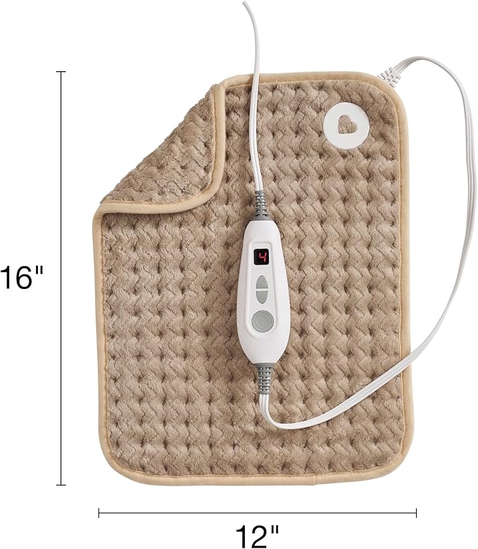 Brookstone Herringbone Portable Heating Pad - Image 6