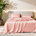 Love's cabin Twin Satin Sheets Sets by Lovescabin
