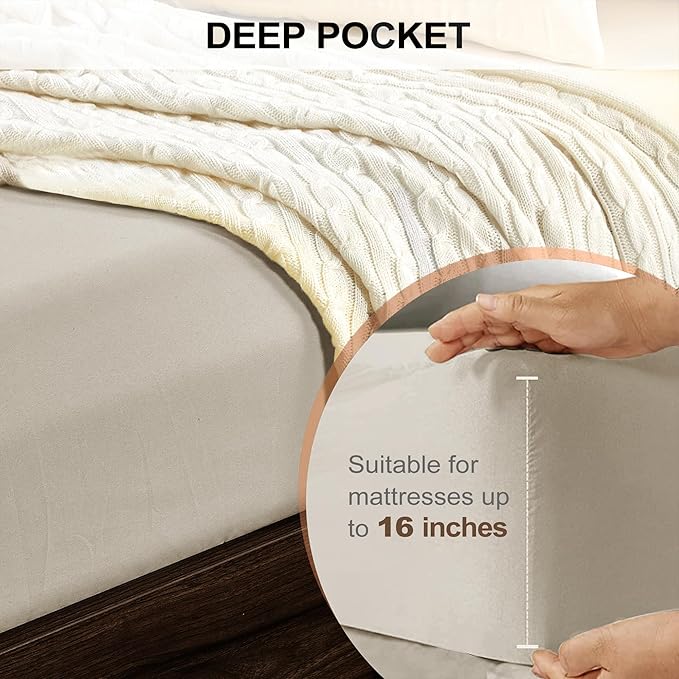 FreshCulture Twin XL Fitted Sheet Only - Image 4