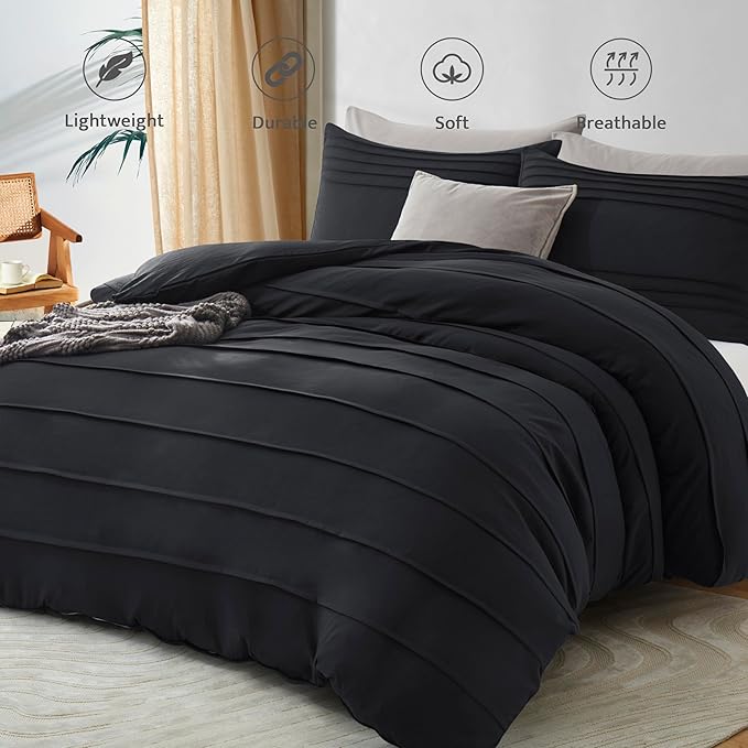 Oli Anderson Black Duvet Cover Queen Size - Image 2