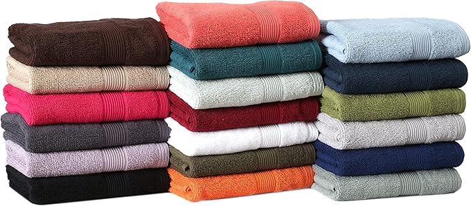 Belizzi Home Ultra Soft 6-Piece Hand Towel Set 16x28-100% Ringspun Cotton - Image 6