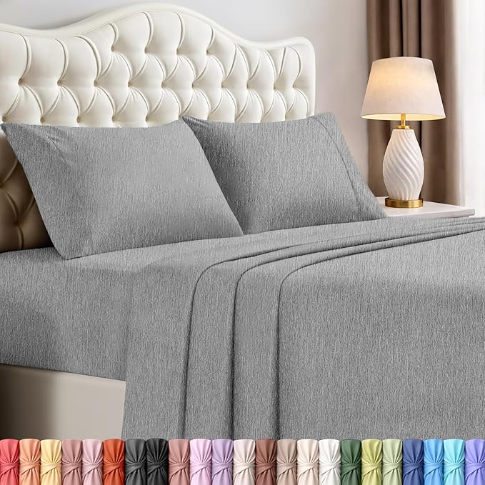 Utopia Bedding Queen Size Sheet Set – 4 Piece Bed Sheets, Soft and Breathable by UTOPIABEDDING
