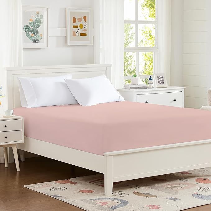 Hotella 100% Microfiber 60"x80" Queen Size Fitted Sheet Only, Hotel Quality by Hotella