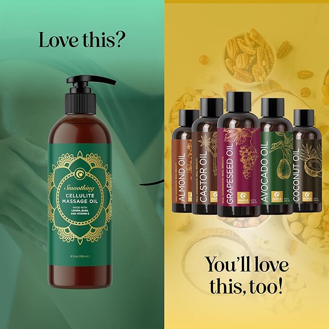 Smoothing Anti Cellulite Massage Oil - Image 7