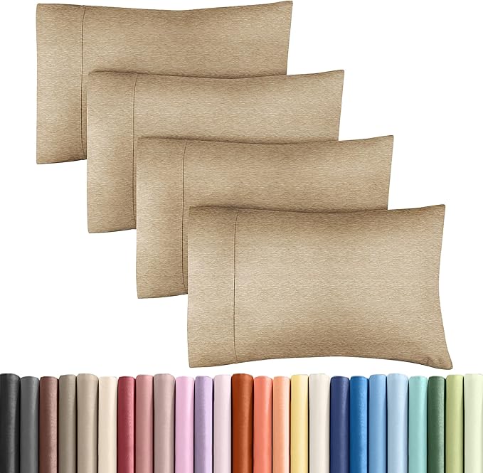 King Pillow Cases Set of 4 by CGKUnlimited
