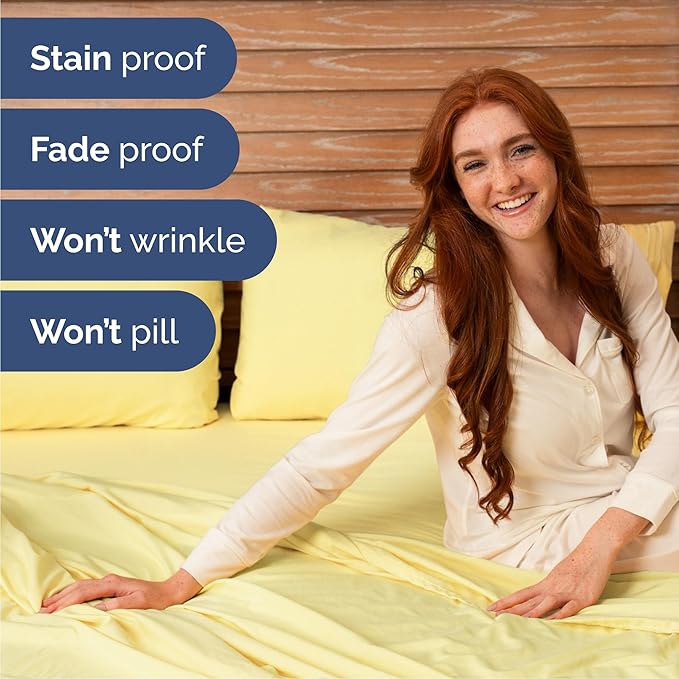Cal King Size 4 Piece Sheet Set - Image 5