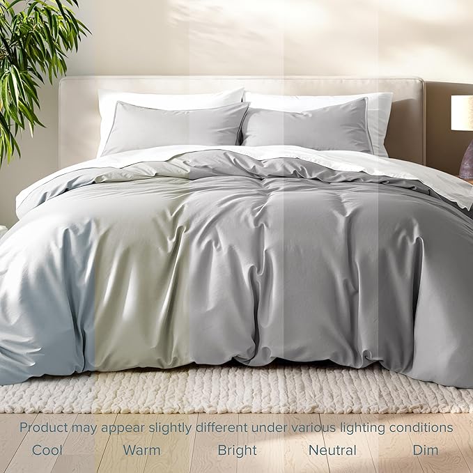 Bare Home Bedding Duvet Cover Oversized Queen Size - Image 8