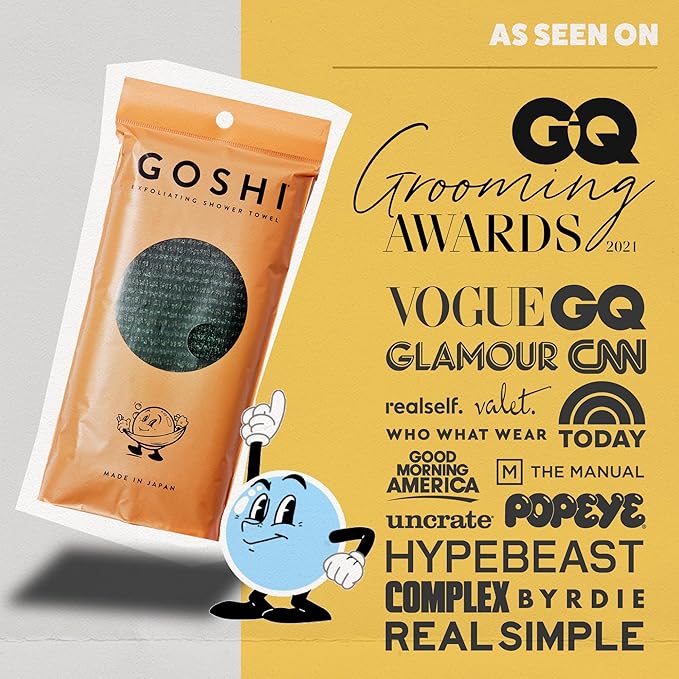 GOSHI Exfoliating Shower Towel - Image 4
