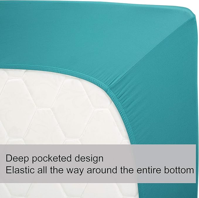 Stretch King Fitted Sheet Only - Image 5