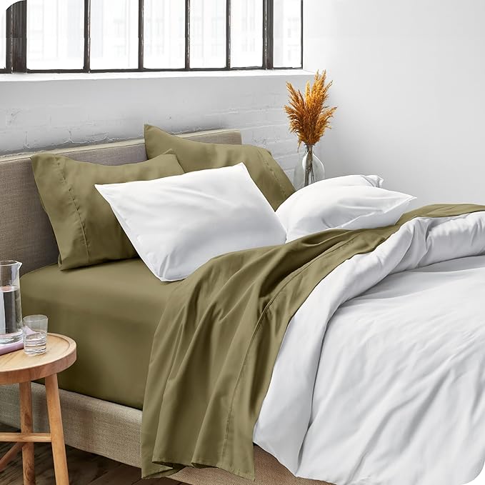 Bare Home Split Head Flex King Sheet Set - Image 9