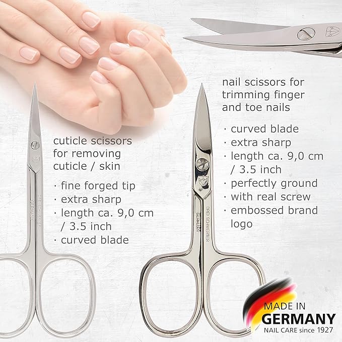 Swords Germany - brand quality 8 piece manicure pedicure grooming kit set - Image 2
