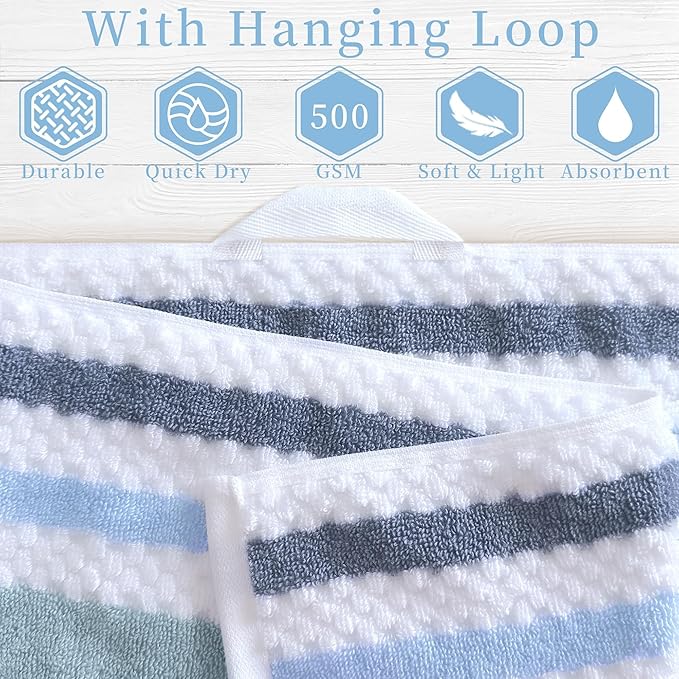 VOOVA & MOVAS Stirpe Towels for Bathroom - Image 2