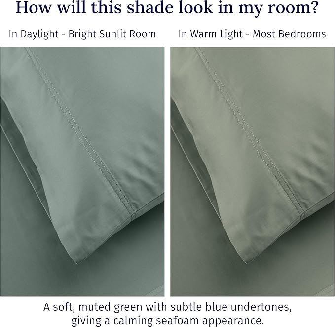 Luxuriously Soft Twin Fitted Sheet, 600 Thread Count, Sateen Sheets, 100% - Image 5