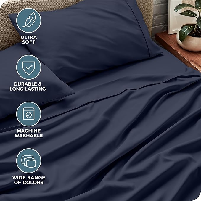 Bare Home Split King Sheet Set - Image 5