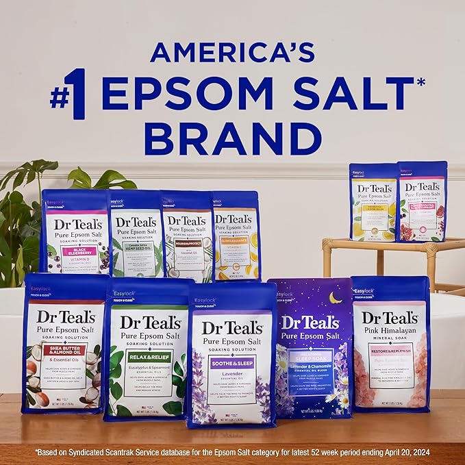 Dr Teal's Pure Epsom Salt, Relax & Relief - Image 8