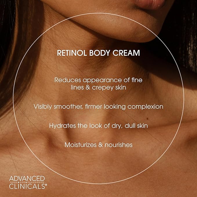 Advanced Clinicals Retinol Body Lotion + Brightening Vitamin C Lotion 2pc - Image 3