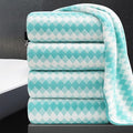 4 Piece Extra Large Bath Towel Set Oversized Bath Sheet 35"x70" Bathroom Towel by MAGGEA
