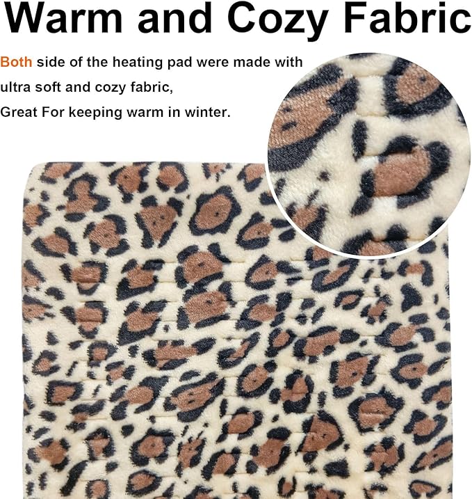 ZXU Heating Pad for Back Pain and Cramps Relief, Ultra Soft Microplush Heating - Image 3
