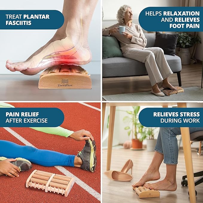 TheraFlow Foot Massager for Plantar Fasciitis Relief - Image 3