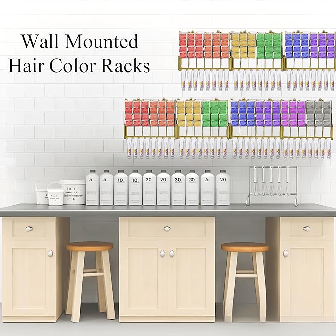 Meudid Hair Color Organizer for Salon - Image 4