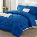 CozyLux King Size Comforter Set Classic Blue by CozyLux