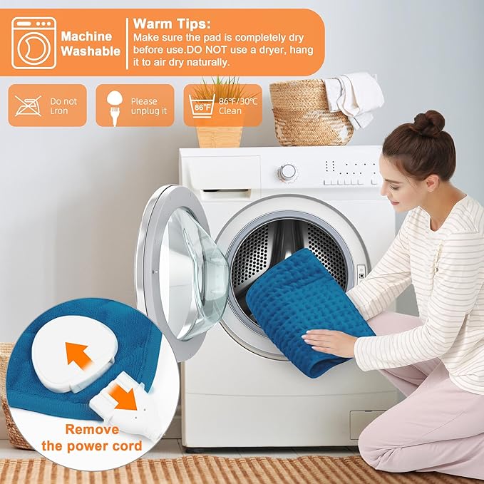 Deepsoon Heating Pad, Electric Heating Pads - Image 3