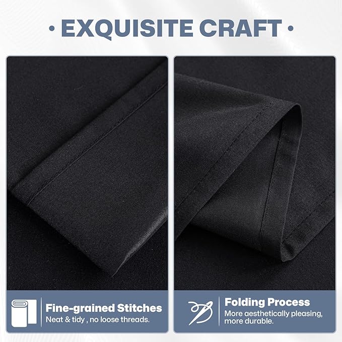 Lavisun King Flat Sheets 2 Pack, Hotel Quality Flat Bed Sheets, Brushed - Image 4