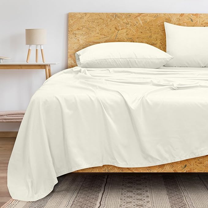 Royale Linens 300 Thread Count 100% Long Staple Combed Cotton Flat Sheet - Image 8
