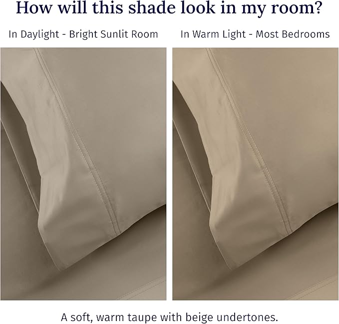California Design Den Luxurious King Size Fitted Sheet Only - Image 5