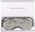Silk Sleep Mask Light Blocking Luxury 100% Mulberry 19mm Silk Eye Mask Eye by YanserSelection