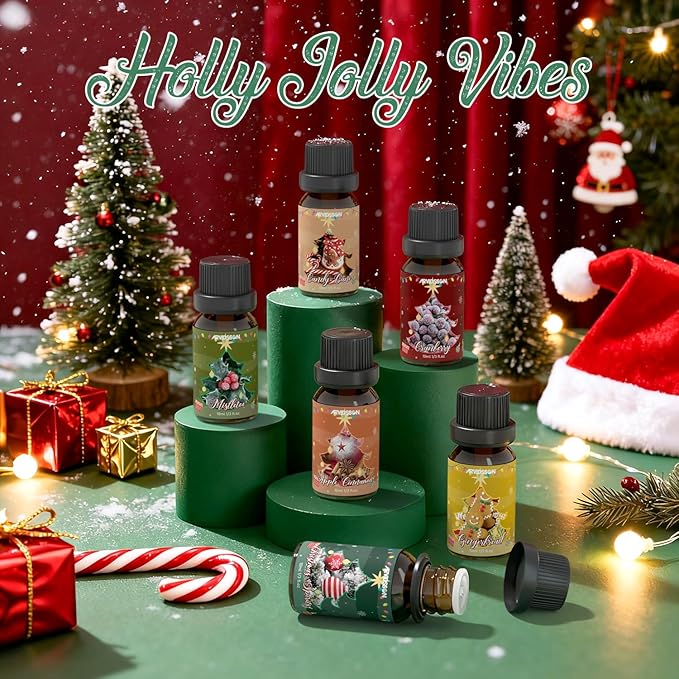 ARVIDSSON Christmas Fragrance Oil Set, Winter Essential Oils - Image 5